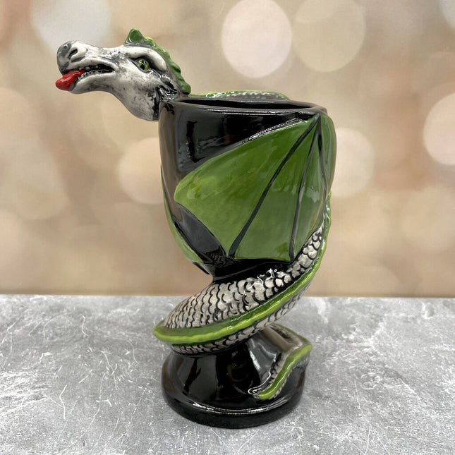 Dragon Goblet Green
