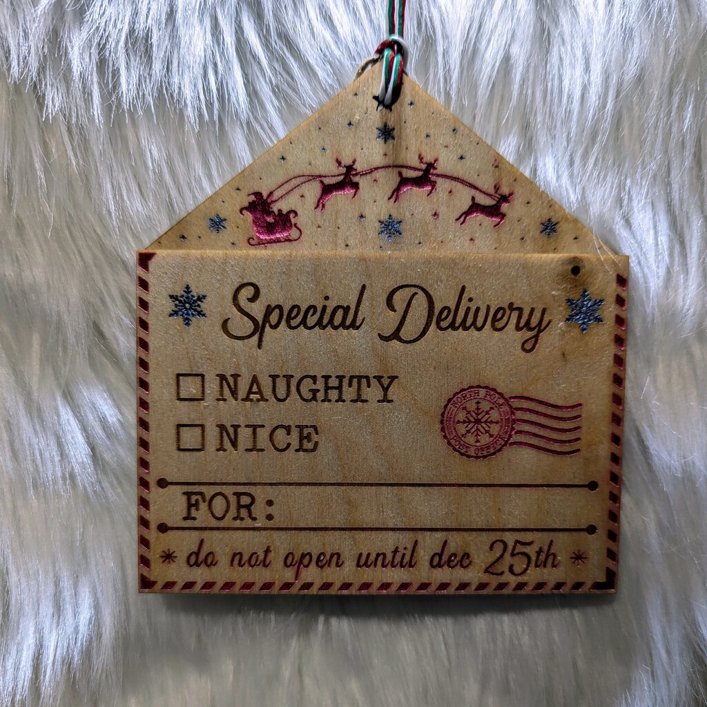 Letter Holder - Special Delivery from Santa