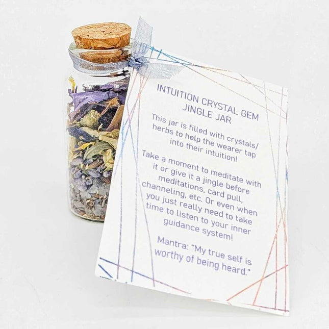 Gem Spell Jar - Intuition