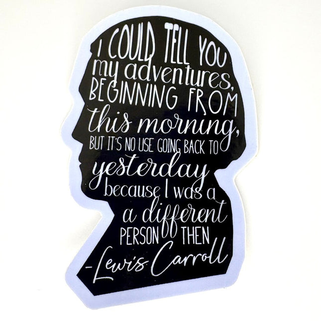 CARROLL VINYL STICKER