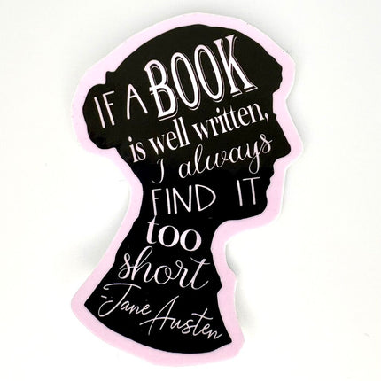 AUSTEN VINYL STICKER