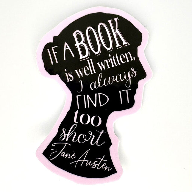 AUSTEN VINYL STICKER