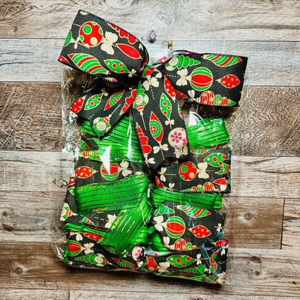 BOW SET OF 8 Handmade Holiday Gift Bows