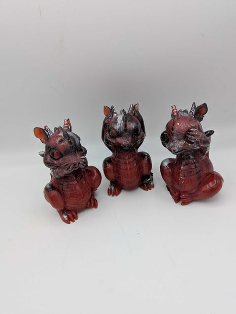 No Evil Dragon Trio