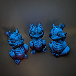 No Evil Dragon Trio - view 2