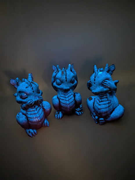No Evil Dragon Trio