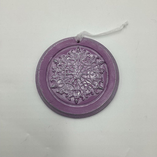 Snowflake Ornament - purple (4)