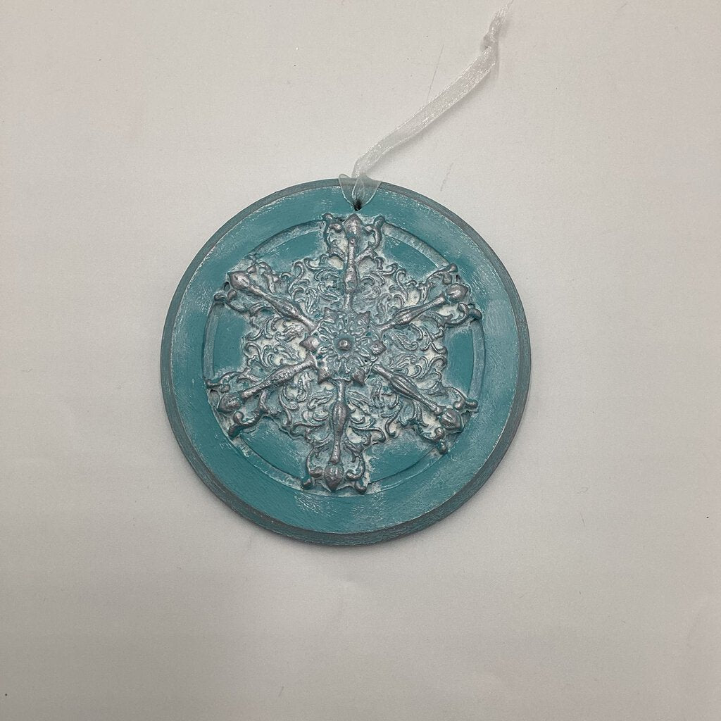 Snowflake Ornament - Blue (7)