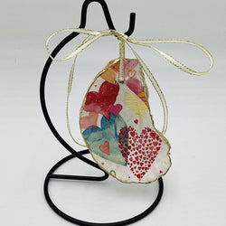 Hearts XL Oyster Ornament (Outer Banks, NC) - view 2