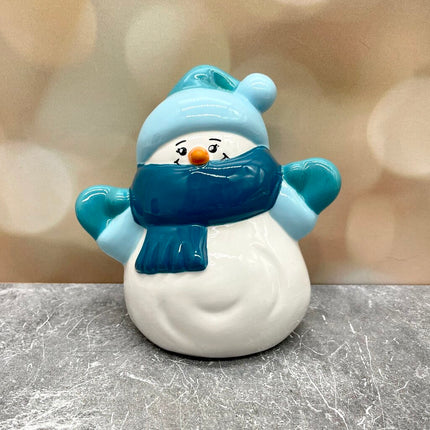 Snowman Fig Sm Blue