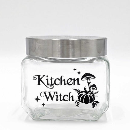 Kitchen witch canister ( short)