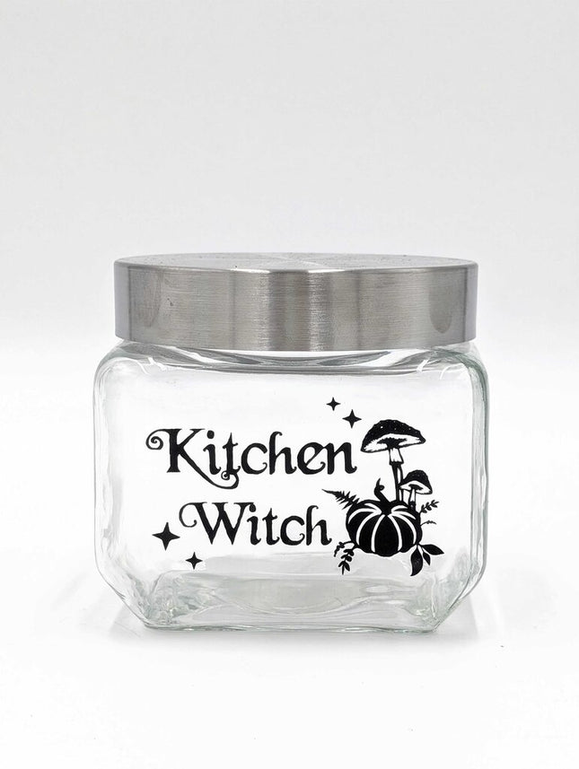 Kitchen witch canister ( short)