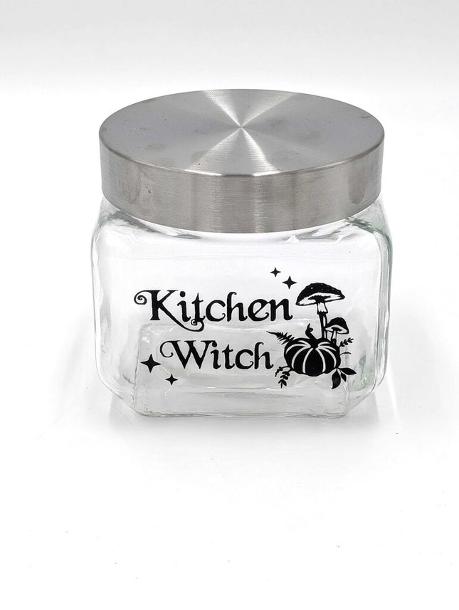 Kitchen witch canister ( short)
