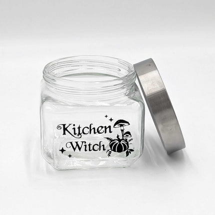 Kitchen witch canister ( short)