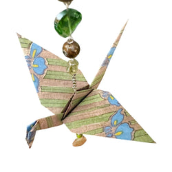 Origami Crane Ornament #1737 - view 4
