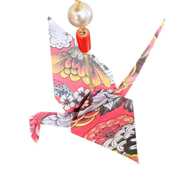 Origami Crane Ornament #1768 - view 3