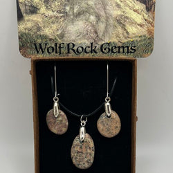 Necklace & Earrings Set - view 1