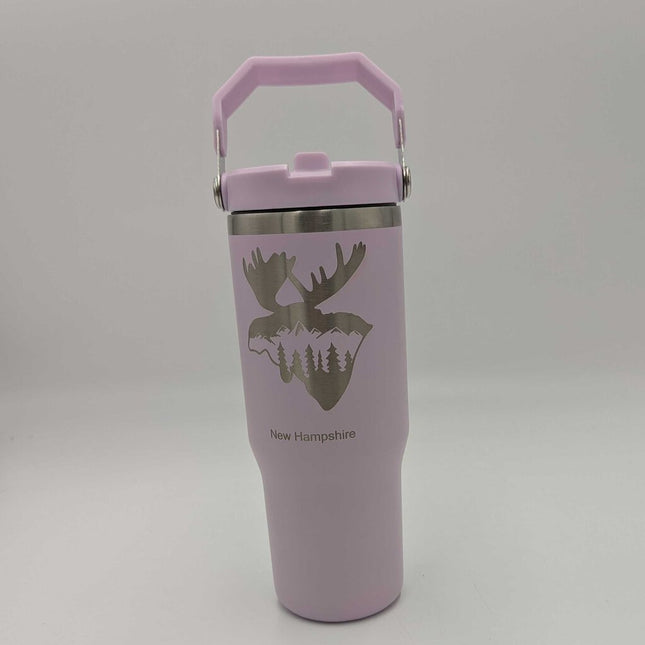 NH Souvenir Moose Tumbler