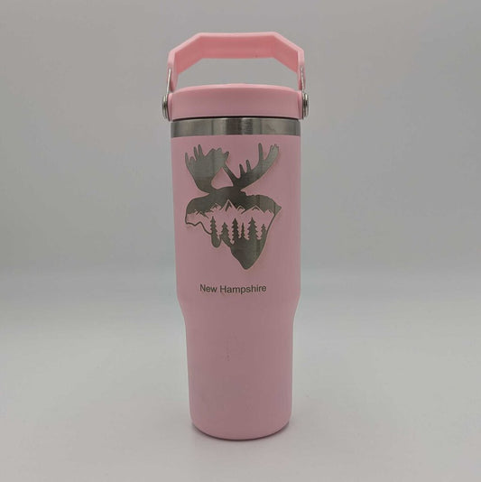 NH Souvenir Moose Tumbler