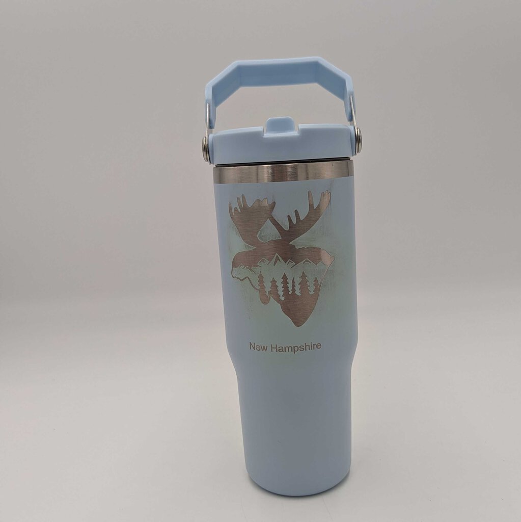 NH Souvenir Moose Tumbler