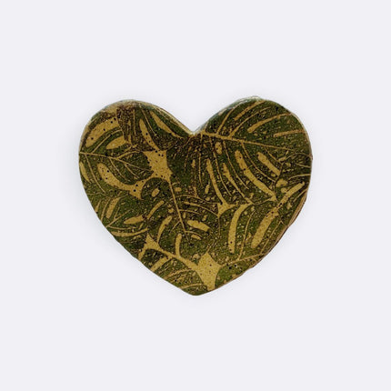 Monstera Leaf Heart Magnet