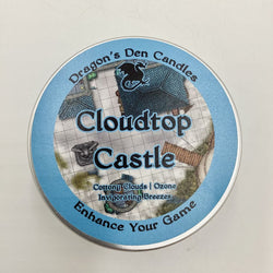 CLOUDTOP CASTLE - Tin - Dragon's Den Candles - view 1