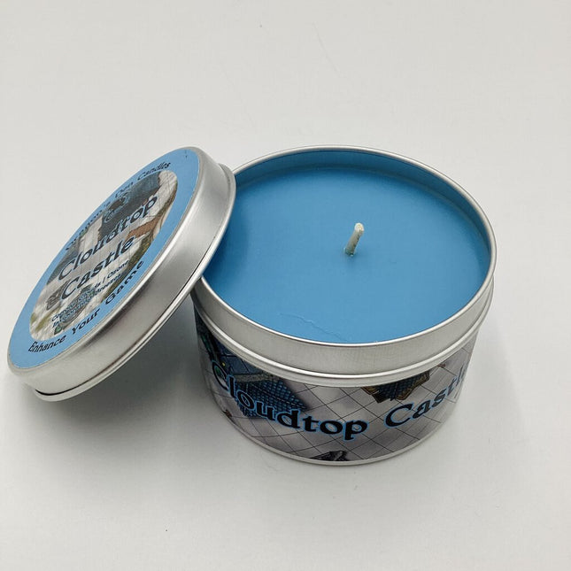 CLOUDTOP CASTLE - Tin - Dragon's Den Candles