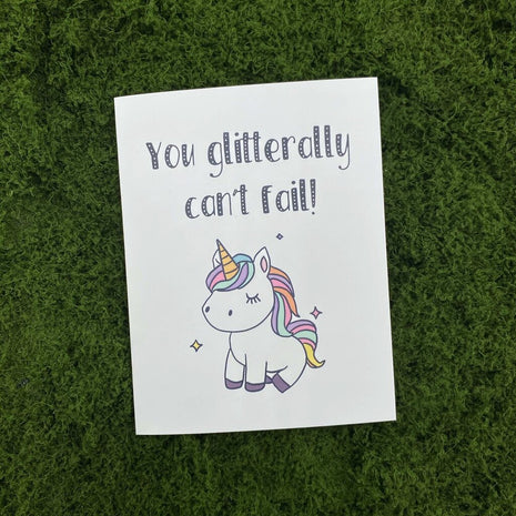 Glitterally Greeting Card