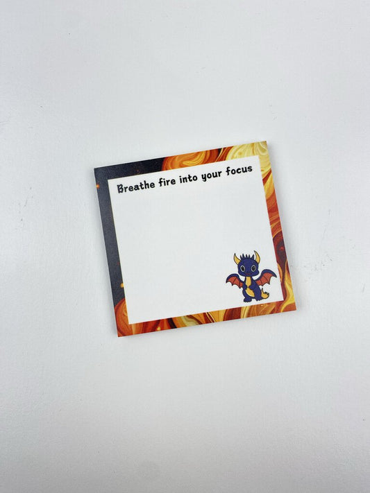 Breathe Fire Sticky Note