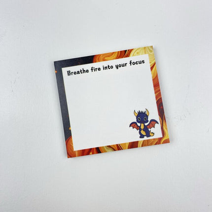 Breathe Fire Sticky Note