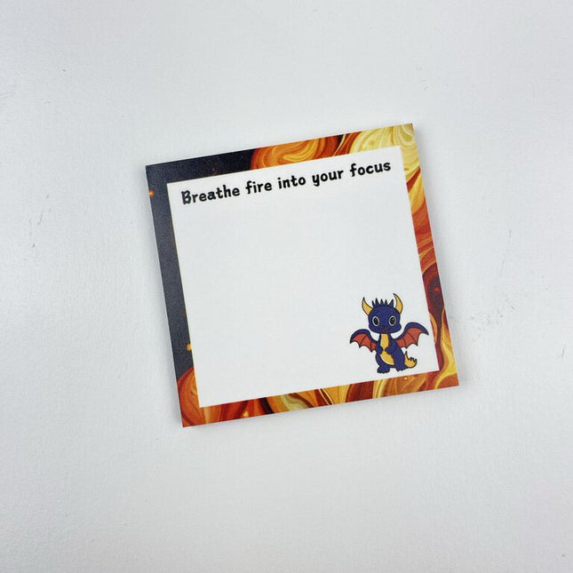 Breathe Fire Sticky Note