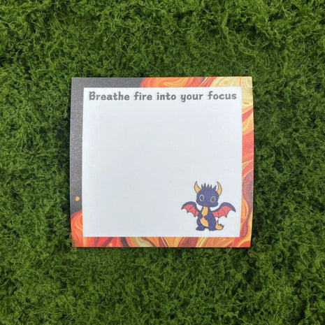 Breathe Fire Sticky Note