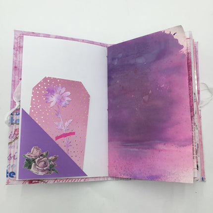 Ballet slippers handmade journal