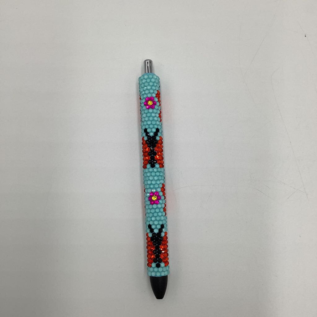 Butterfly Full Rhinestone Pen