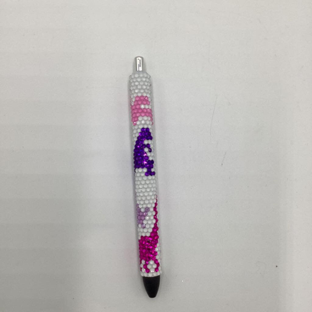 Girly Dinosaur Full Rhinestone Pen