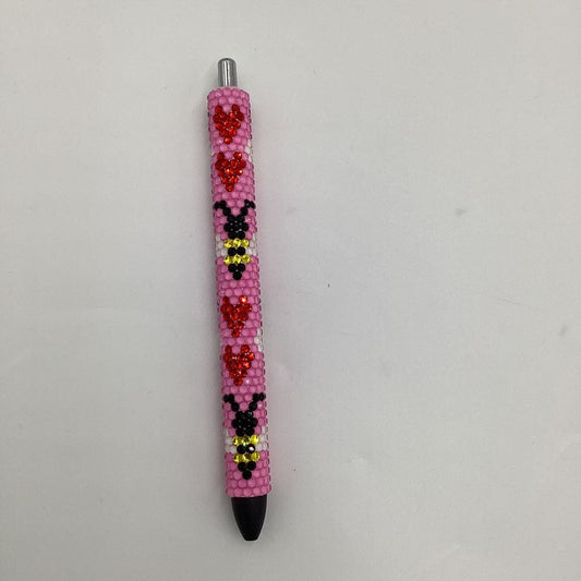 Bee Mine Full Rhinestone Pen