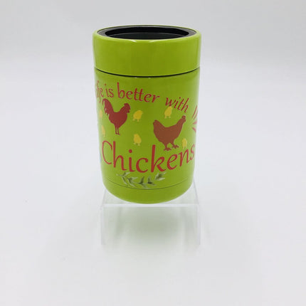 Can Koozie- Chickens