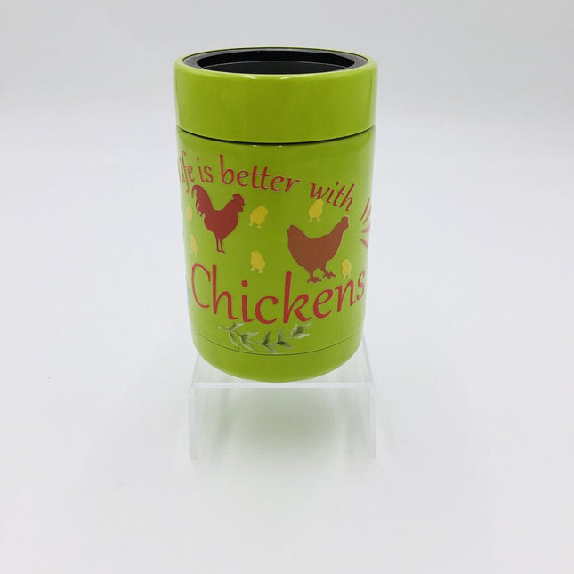 Can Koozie- Chickens