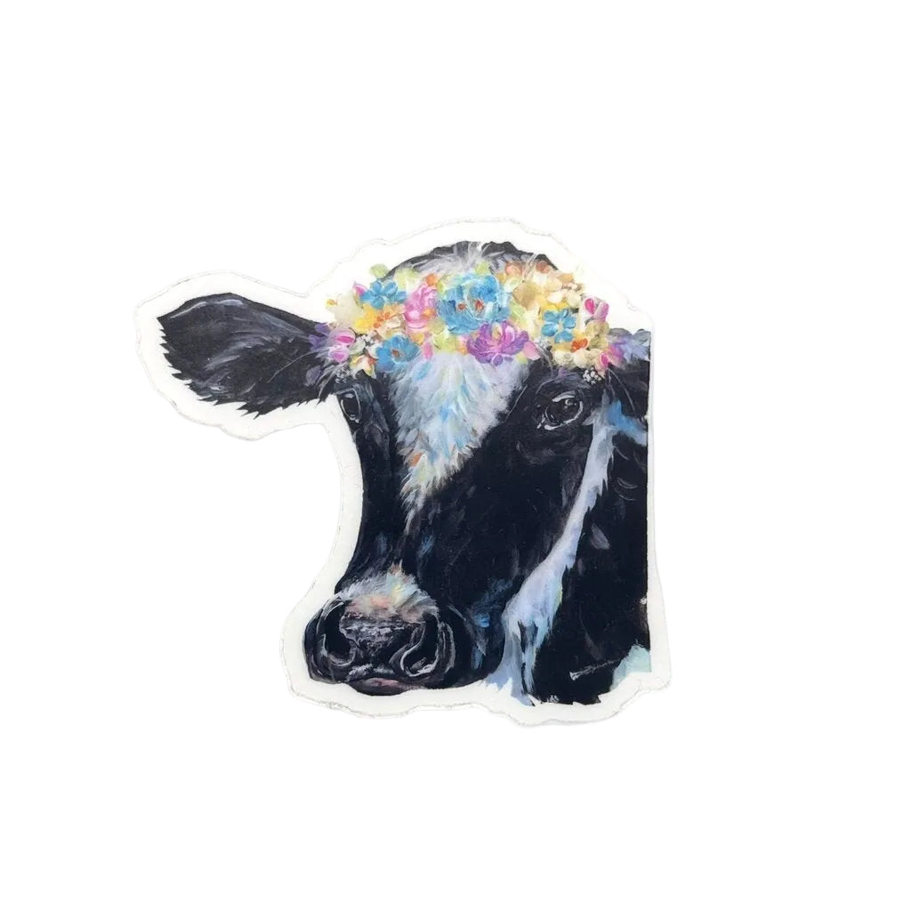 Cow sticker