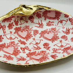 Red Hearts/Cupid Atlantic Surf Clam (old orchard beach, ME) - view 1