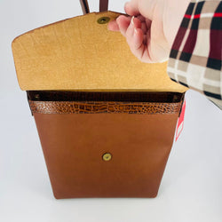 Crossbody Bag with Crock embossed - view 3
