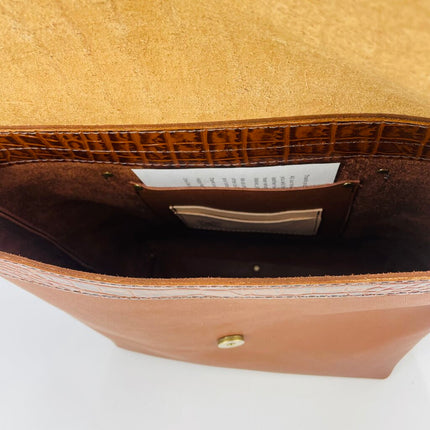 Crossbody Bag with Crock embossed