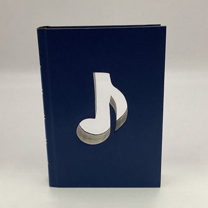 Book Decor Music Note H