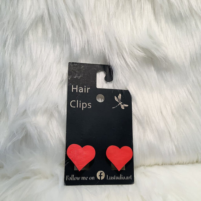 Hair Clip - Heart