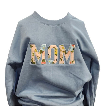 Mom Applique Sweatshirt - Crewneck