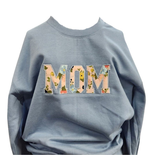 Mom Applique Sweatshirt - Crewneck