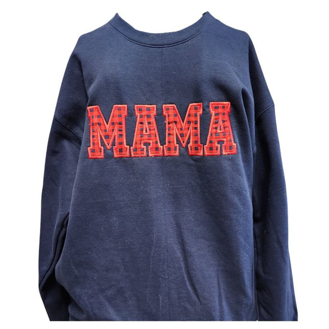 Mama Applique Sweatshirt - Crewneck