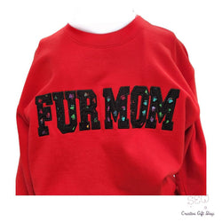 Fur Mom Applique Sweatshirt - Crewneck - view 5