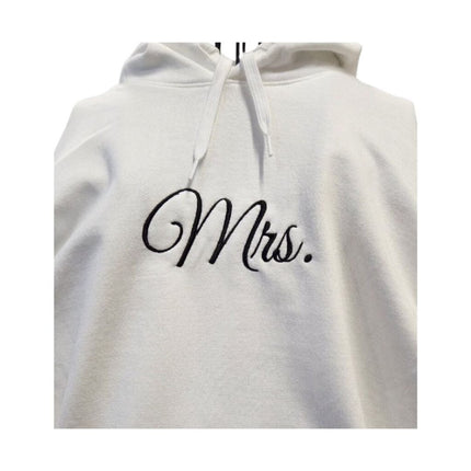 Mrs. Embroidered Sweatshirt - Hoodie