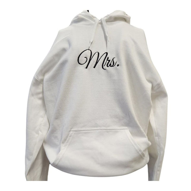 Mrs. Embroidered Sweatshirt - Hoodie